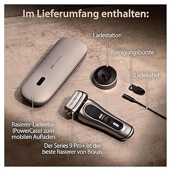 BRAUN　シリーズ9　Pro Golarka Braun Series 9 Pro+ z ProTrimmer | Braun PL